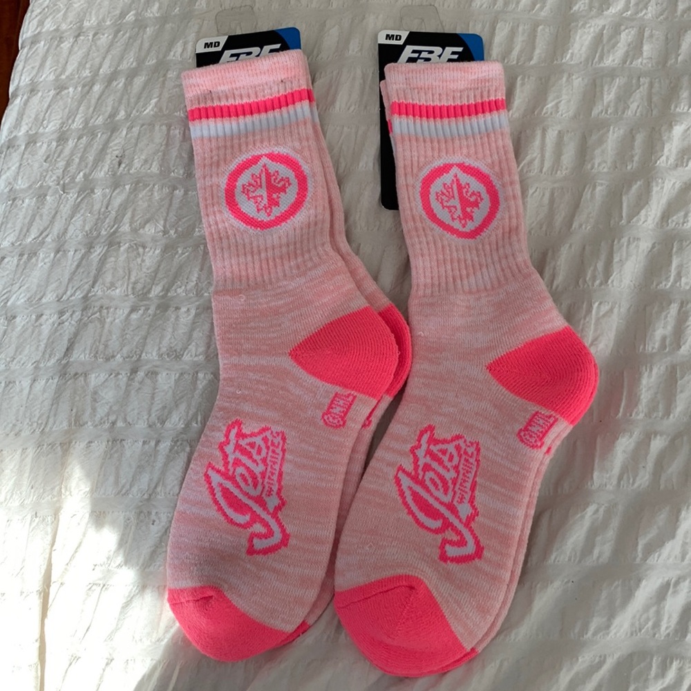 NHL Winnipeg Jets women’s socks 2 pairs